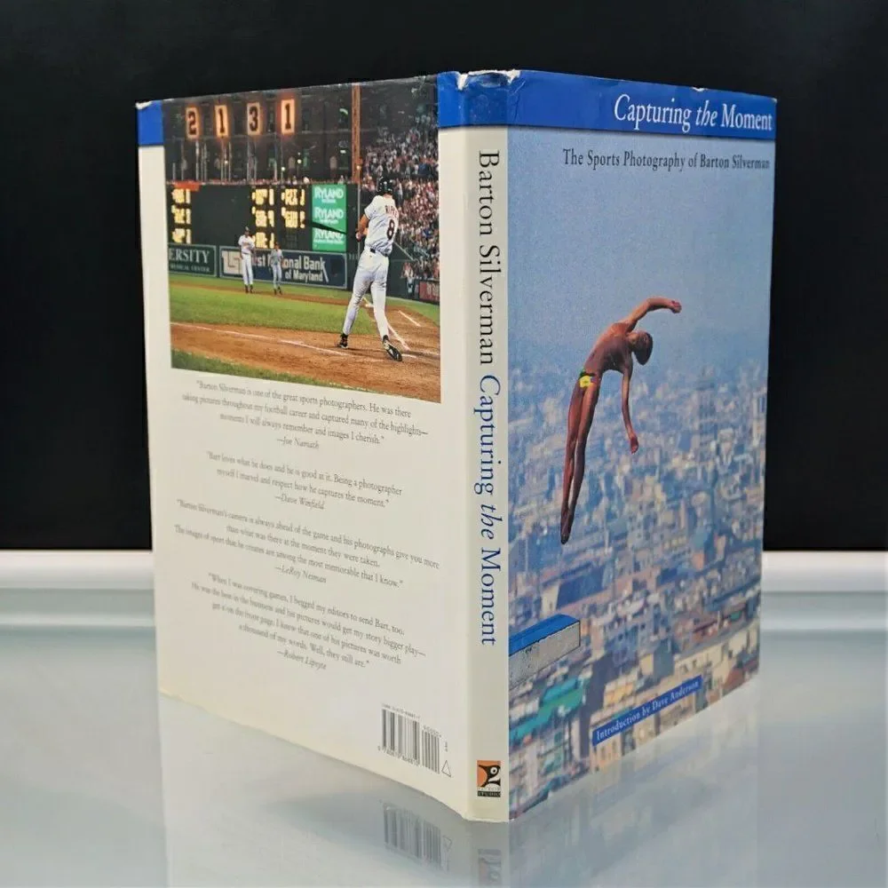 Capturing the Moment The Sports Photography of Barton Silverman 1996 Hardcover